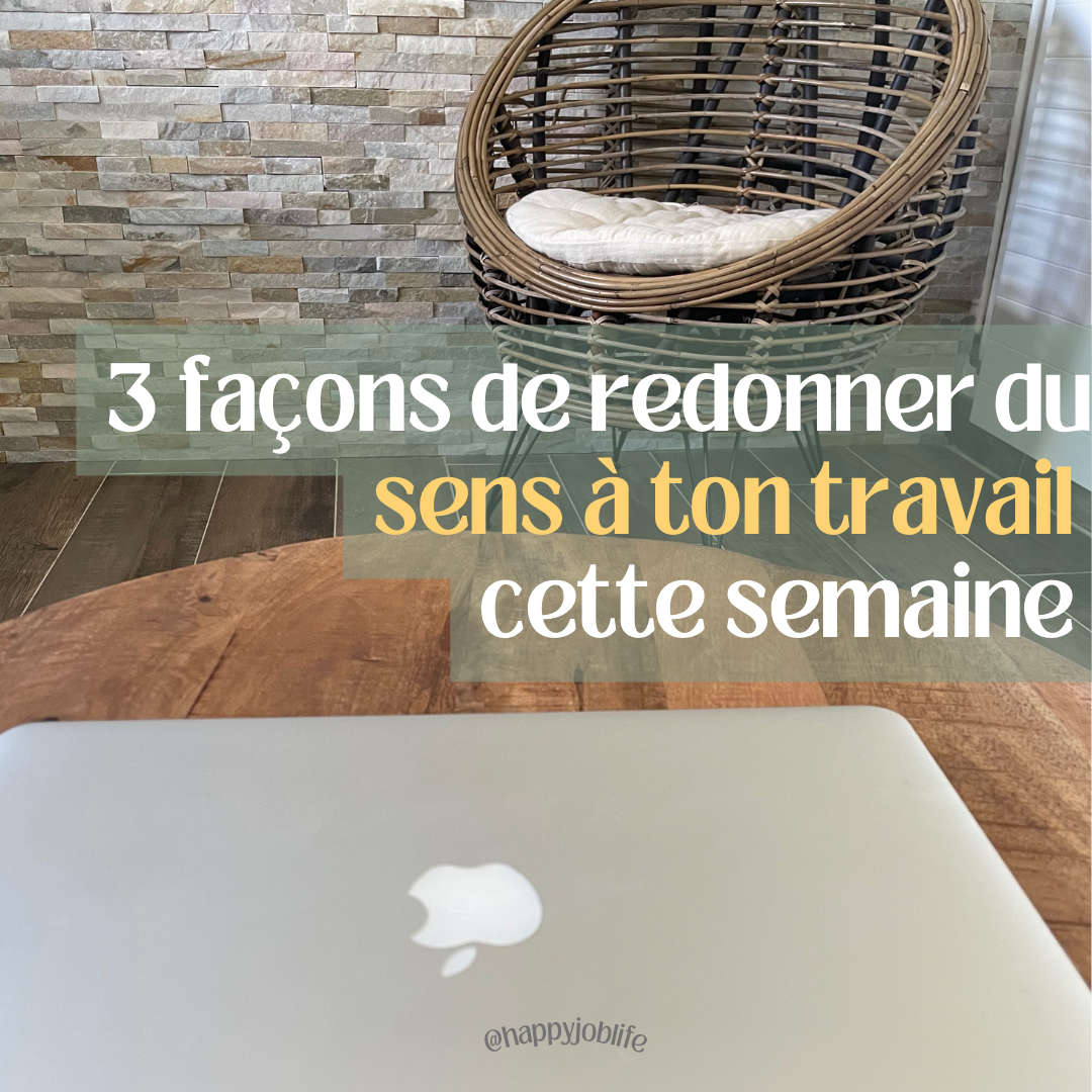 Organisme de formation sens au travail